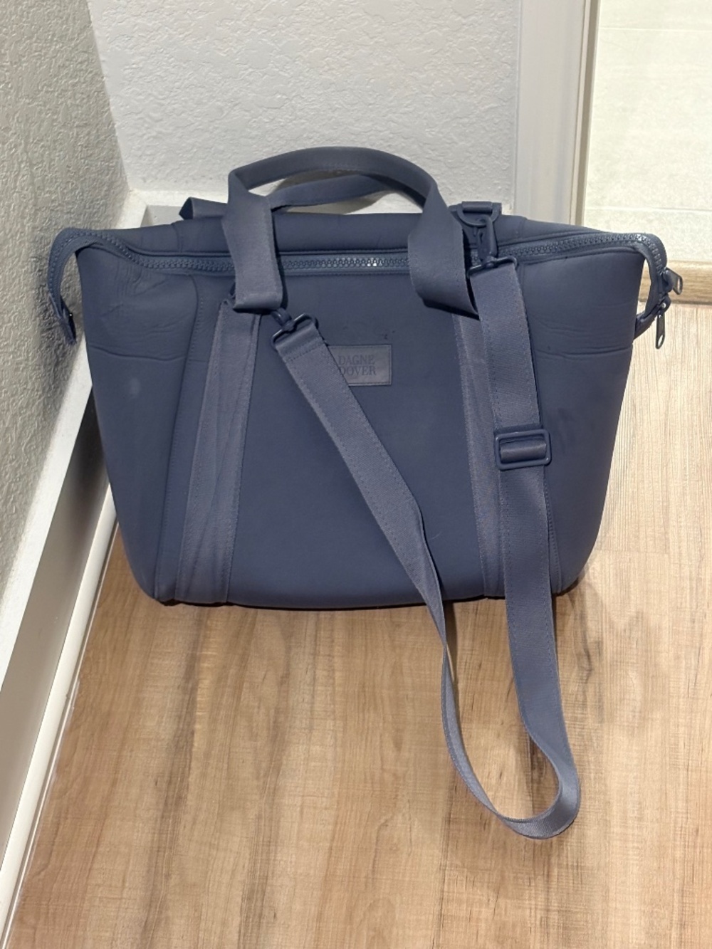 Dagne Dover Tote Bag – Blue